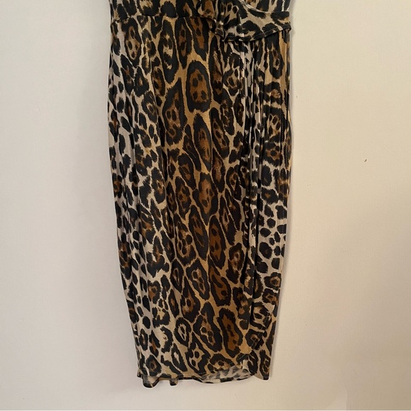 Zara leopard print dress - small - Picture 3 of 6